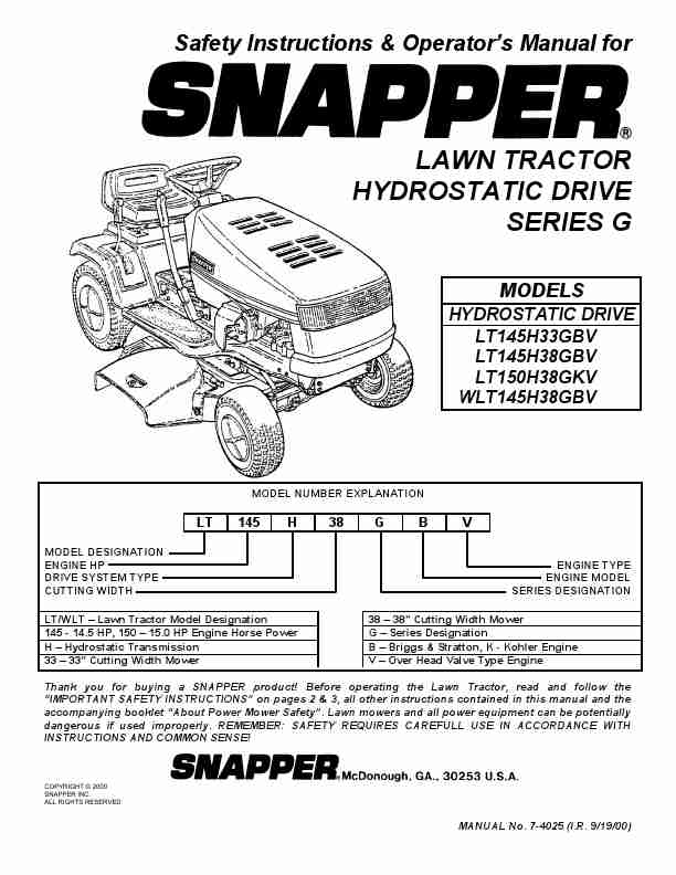 Snapper Lawn Mower LT145H38GBV-page_pdf